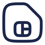 Sim Card SVG Icon
